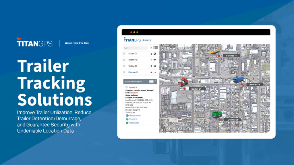 GPS Trailer Tracking for Asset Visibility and Security